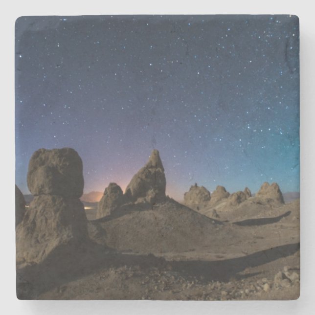 Trona and the Milky Way Stone Coaster (Front)