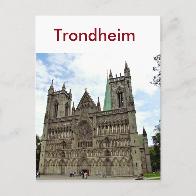 Trondheim,Norway Postcard (Front)