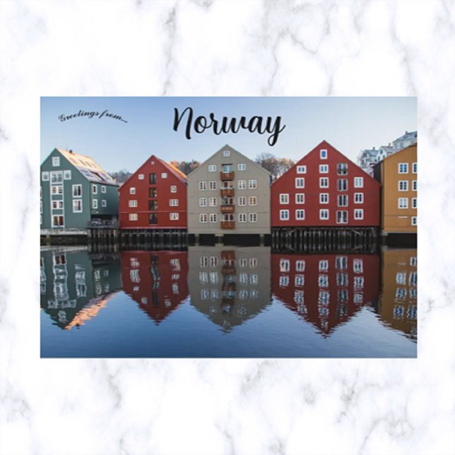 Trondheim Norway Postcard (Creator Uploaded)