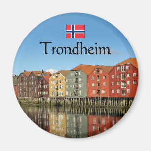 Trondheim Norway Souvenir Magnet