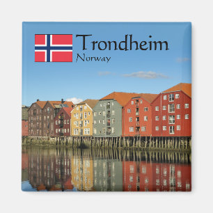 Trondheim Norway Souvenir Magnet