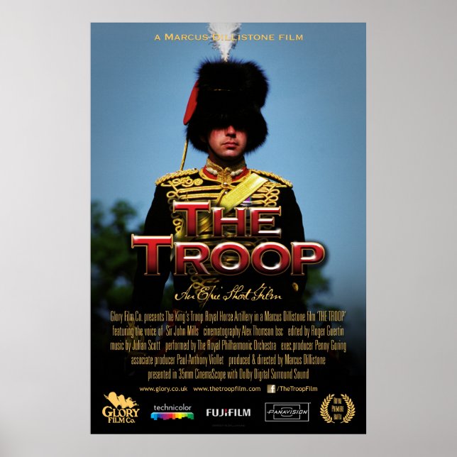 Troop Officer movie poster 61cm x 91cm (Front)