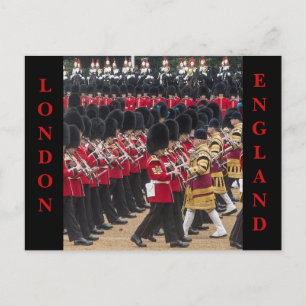 Trooping of the Colour London England Postcard