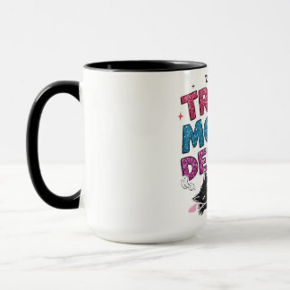 Trop de Monde Dehors – Black Cat Coffee Mug