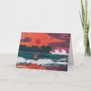 Tropensonne   Emil Nolde   Card