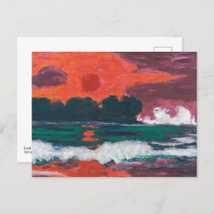 Tropensonne   Emil Nolde   Postcard