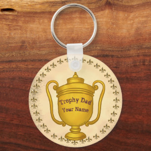 Trophy Dad Key Ring