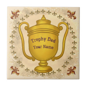 Trophy Dad Tile