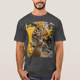 Trophy Deer Ceramic Tile T-Shirt