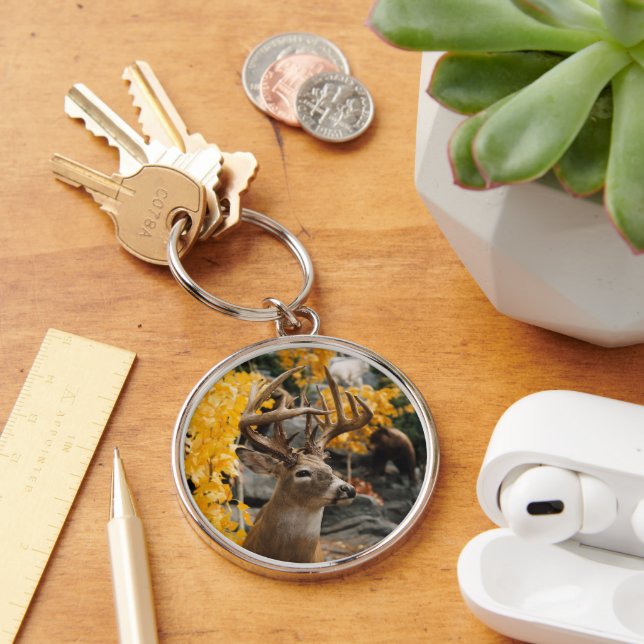 Trophy Deer Key Ring (Desk)
