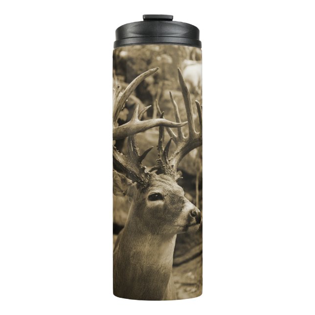 Trophy Deer Thermal Tumbler (Front)