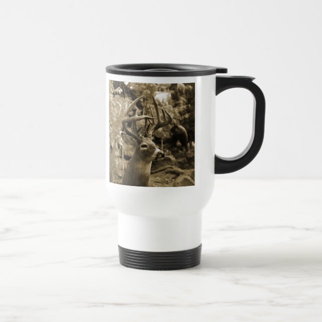 Trophy Deer Travel Mug (Right)