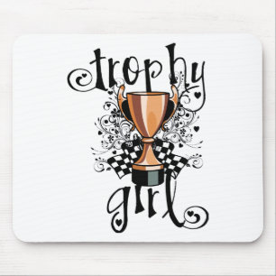Trophy Girl Mouse Pad