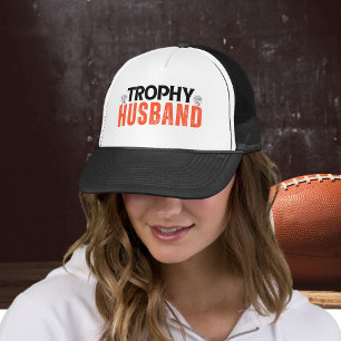 Trophy Husband Dad Cap - Funny Embroidered Hat