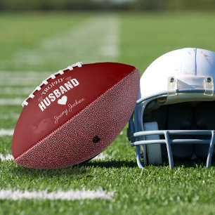 Trophy Husband Mini Football: Personalised Gift Fo Football