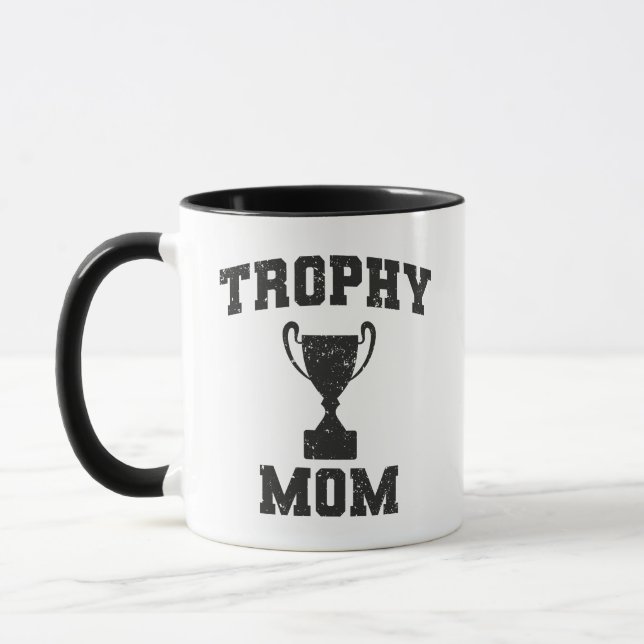 Trophy Mum Funny Mothers Day Mug (Left)