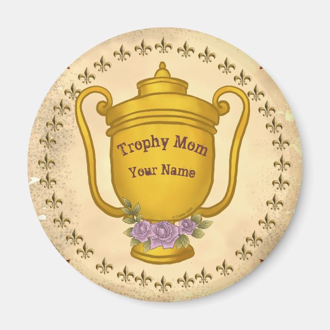 Trophy Mum   Magnet (Front)
