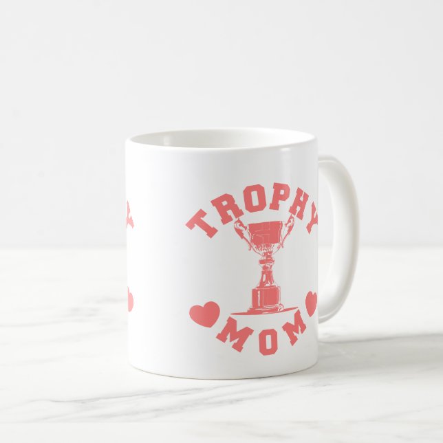 Trophy Mum Mug (Front Right)
