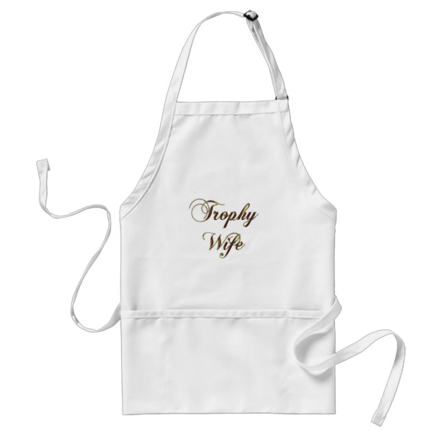Trophy Wife Standard Apron (Front)