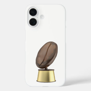 Trophy with coffee bean iPhone 16 case