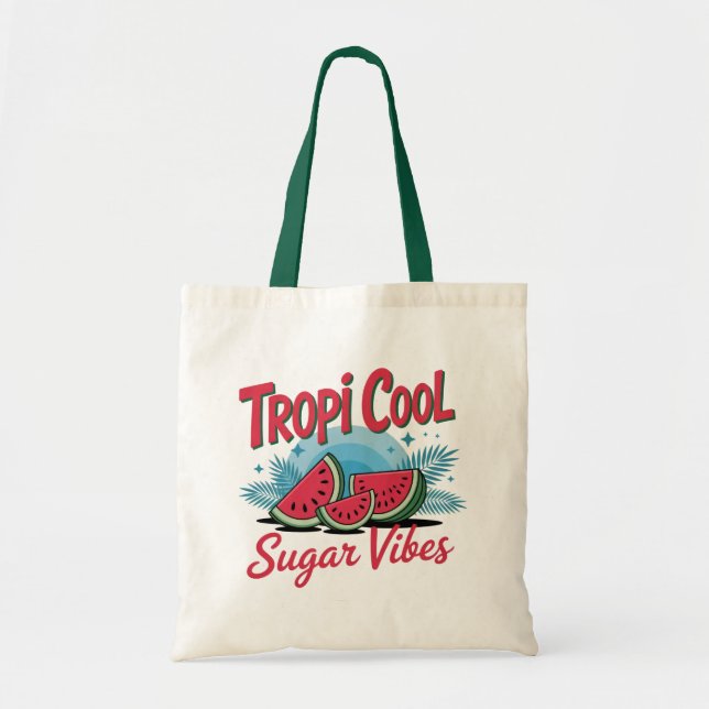 Tropi Cool Sugar Vibes  Tote Bag (Front)