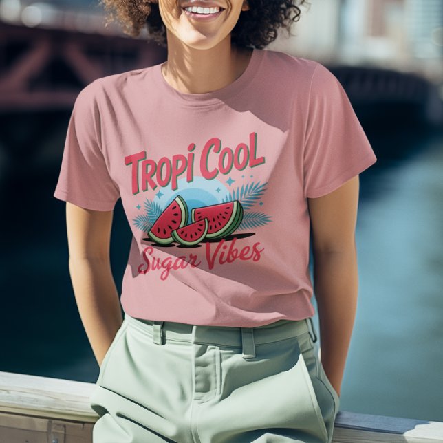 Tropi Cool Sugar Vibes  Tri-Blend Shirt (Tropi Cool Sugar Vibes Tri-Blend Shirt)