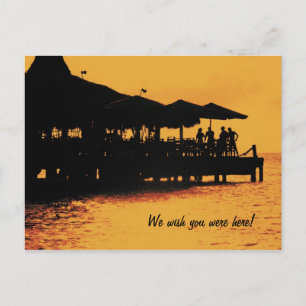 Tropic bar postcard