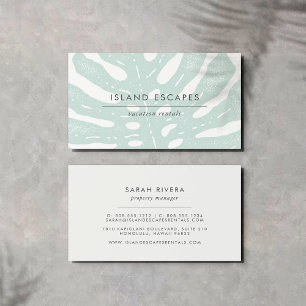 Tropic Botanicals Business Card