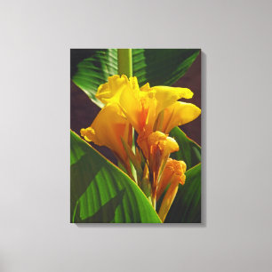 Tropic Flower Canvas Print
