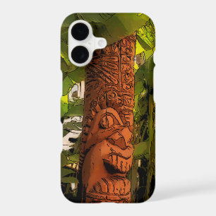 Tropic Garden Tiki Illustrated Hawaiian