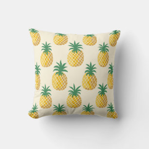 Tropic Gold Pineapple Yellow Hues Cushion