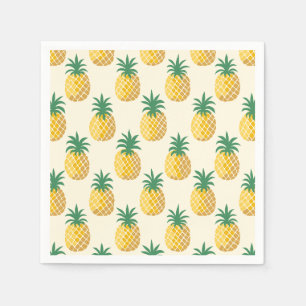 Tropic Gold Pineapple Yellow Hues Napkin
