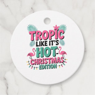 Tropic Like It’s Hot: Christmas Edition Favour Tags