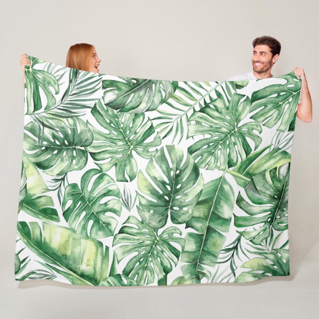Tropic Rain 60x80 Fleece Blanket (In Situ)
