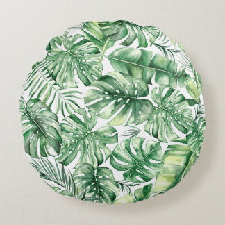 Tropic Rain Round Cushion