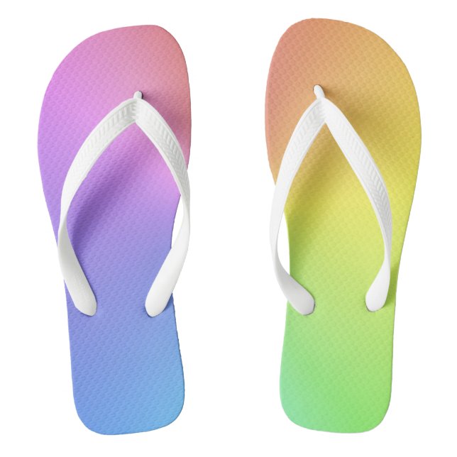 Tropic Rainbow Colours Jandals (Footbed)