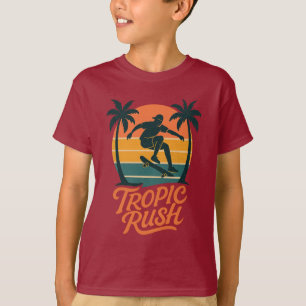 Tropic Rush – Vintage Skate Vibes T-Shirt