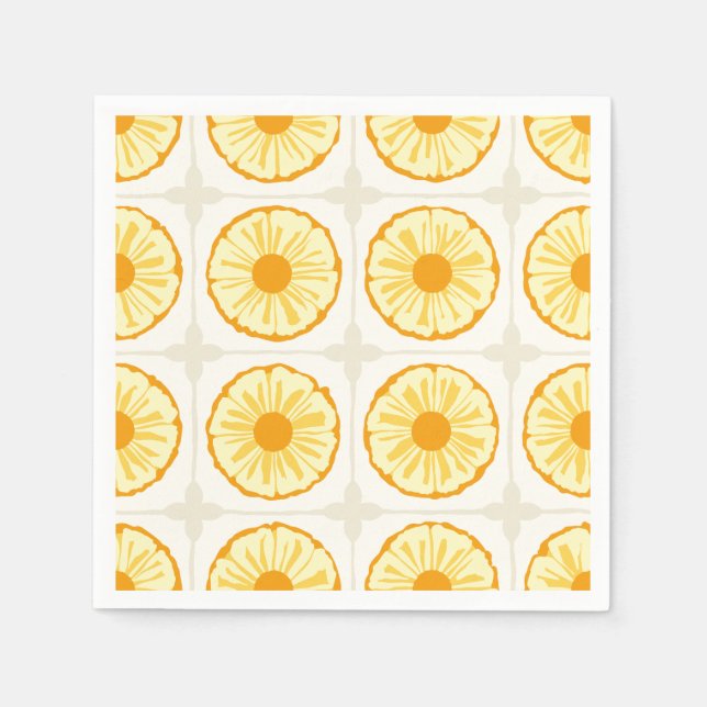Tropic Slice Sunny Vibe Napkin (Front)