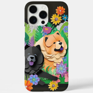 TROPIC TANGO red black chow  iPhone 16 Pro Max Case
