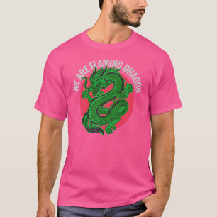 Tropic Thunder Flaming Dragon Funny 	 Classic Movi T-Shirt