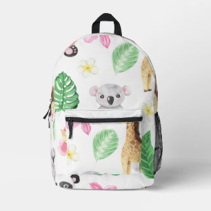Tropica Animal Printed Backpack