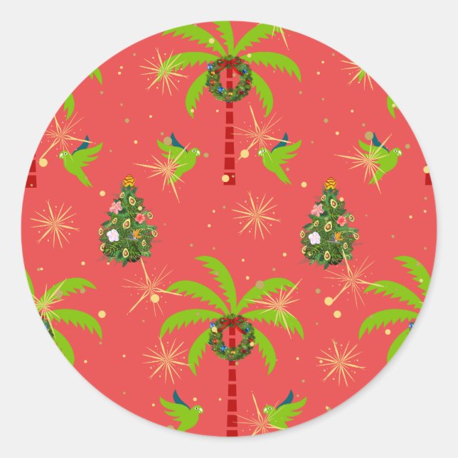 Tropica - Coral Sticker (Front)