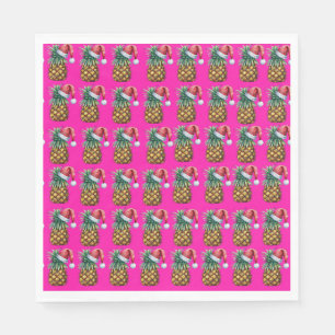 Tropica - Pink  Napkin