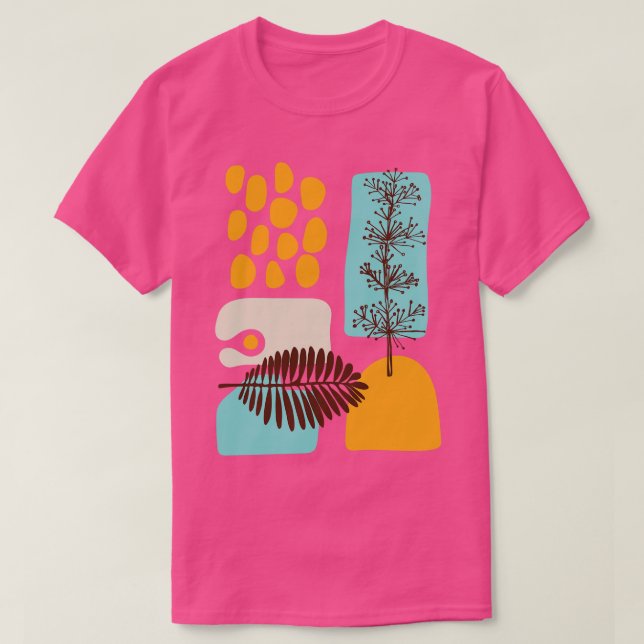 Tropical Abstract 1 T-Shirt (Design Front)