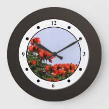 Tropical African Tulliptree Blooming Modern Digits