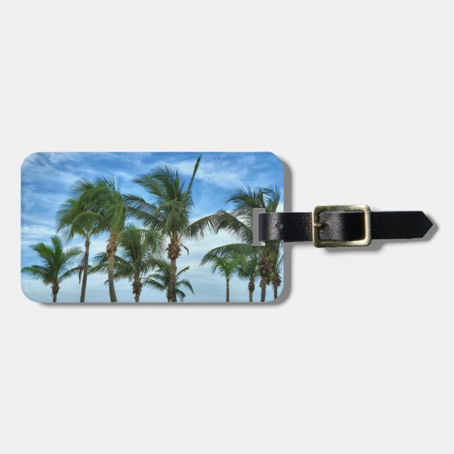 Tropical Afternoon Luggage Tag (Front Horizontal)