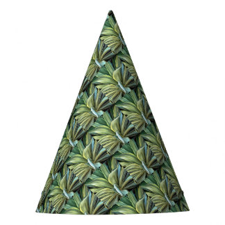Tropical Agave Realism Art Party Hat