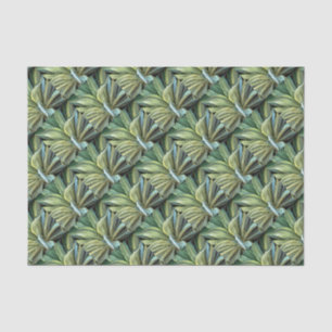Tropical Agave Realism Art Tissue Paper
