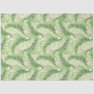 Tropical Animal Print and Greenery Series Design 9 Tissue Paper