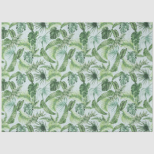 Tropical Animal Print &Greenery Series Design 12 Tissue Paper